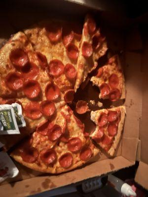 Double pepperoni ?!?!? Owner appoved.