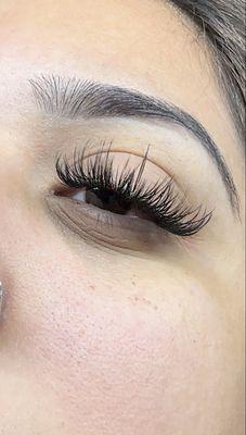 Lash extensions with the best retention