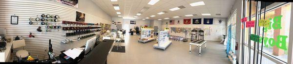 We have over 2,200 sq ft of everything fishing!