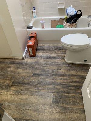 linoleum flooring