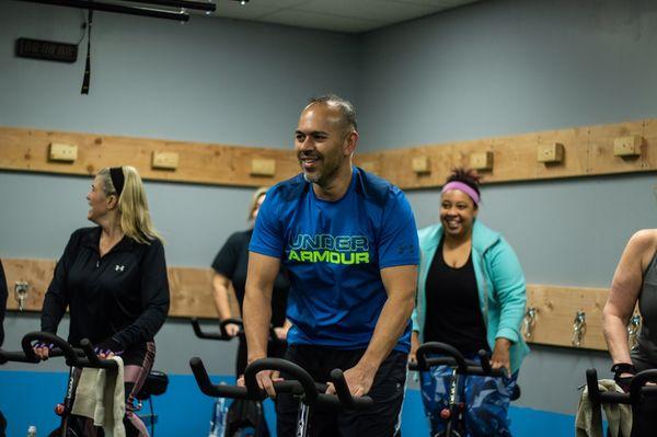 We're not just a boot camp gym. We offer indoor cycling classes too!