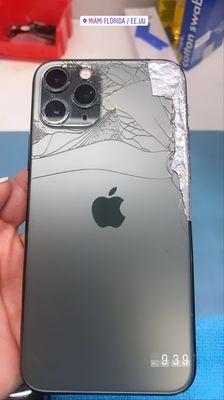 iPhone 11 Pro back glass replacement