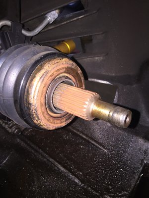 Ford Ranger clutch disc seizing on rusted splines