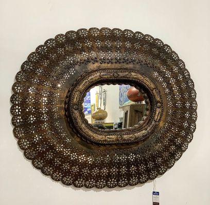 Peacock mirror