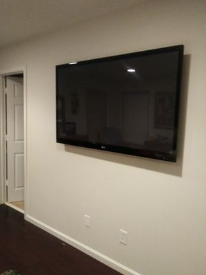 Tv mounting relocate outlet