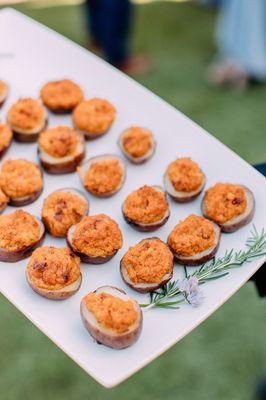 RimRock Ca wedding catering Appetizers with vegan provisions