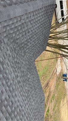 New shingle roof