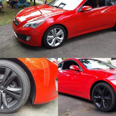 Help protect your wheels from these nasty New England Winters with Plasti Dip!!