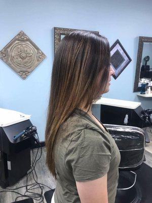 Black to Honey Pot Melt  by: April Stephanie (904)556-0022