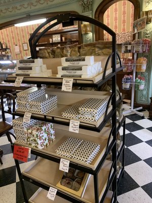 shelves of candy