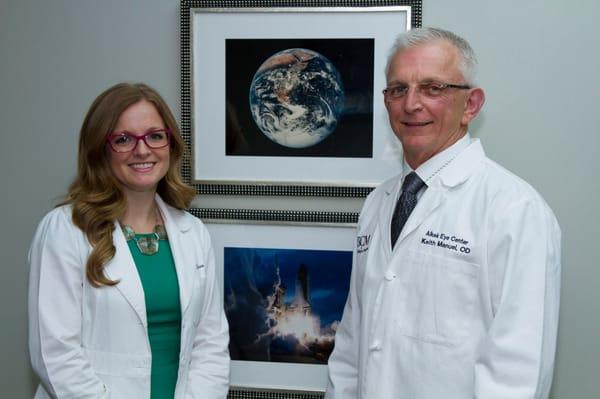 Dr. Beth Robinson and Dr. Keith Manuel