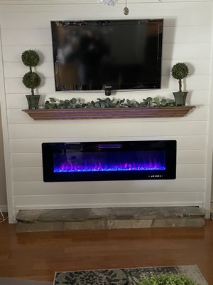 Electric fireplace