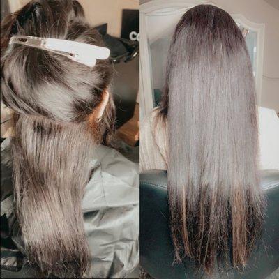 Tape in extensions