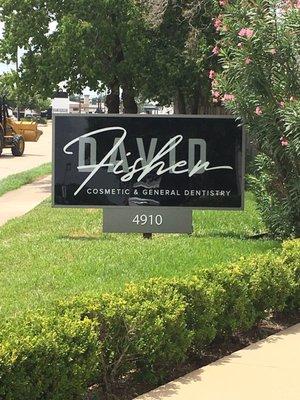 David Fisher DDS building sign