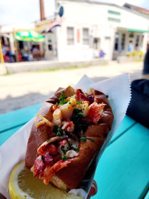 Best lobster roll ever.