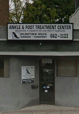 Ankle & Foot Treatment Center • Medicina Y Cirugia De Los Pies Y Tobillos • Dr. Mathew Welch • Surgeon • Podiatrist