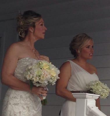 Wedding hair. . Bride and daughter!