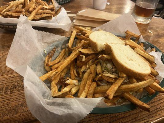 Pittsburgh-style Cajun Chicken Sandwich.