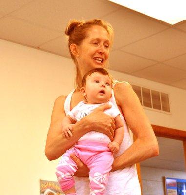 Dancing with Mom is the best.