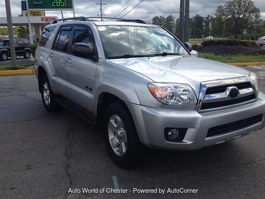 2007 Toyota 4Runner Sport Edition 4WD $10,900 147,771 4.0L V6 DOHC 24V 4WD/AWD, AM/FM Stereo, Adjustable Steering, Air Bag(s), Air Condition