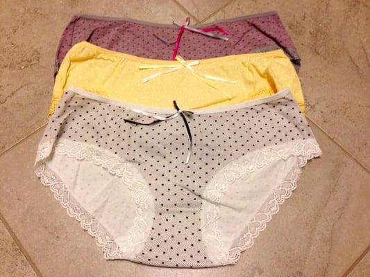 Cotton undies, 3 for $10