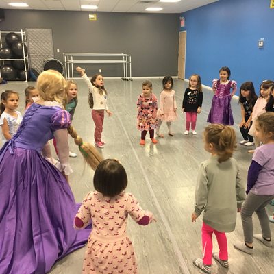 Dancing fun with our Long Locks Princess.