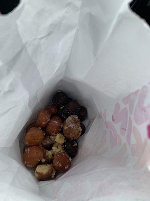 Munchkins thrown in a bag