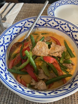 Beef Panang Curry