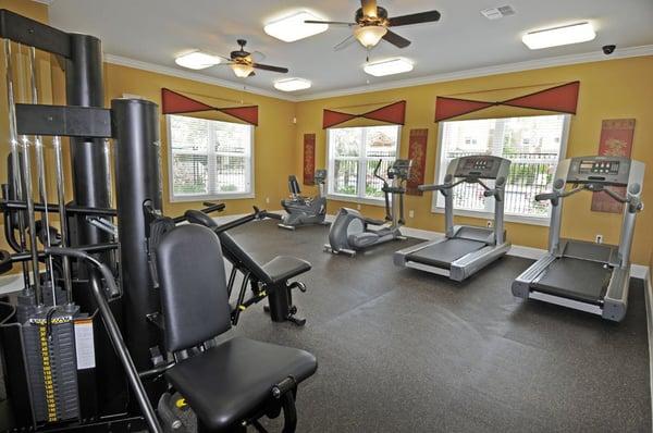 Well-Equipped Fitness Center