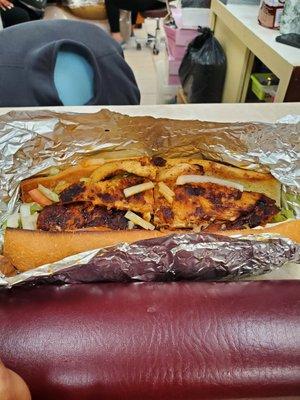 Grill chicken sandwich, really tasty