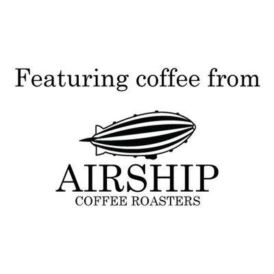 Complimentary Airship Coffee offered to members and guests.