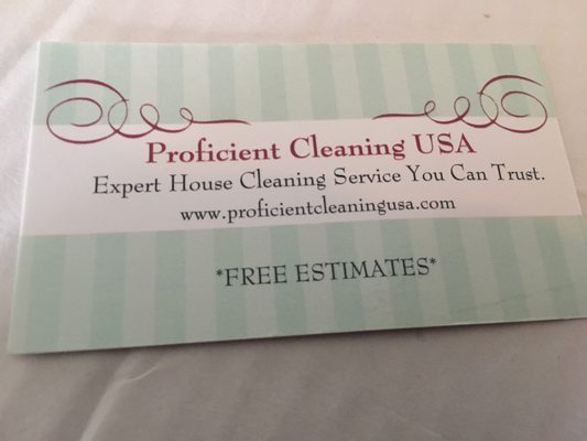 Proficient Cleaning USA