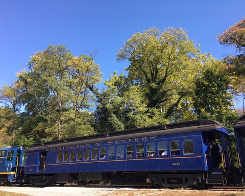 Wilmington & Western Steam Railroad passenger car