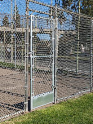 Entrance to the basketball court