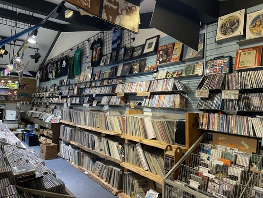 Large selection of vintage vinyl