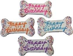 Birthday bones for your pampered pooch sold in the 'Barkery.'