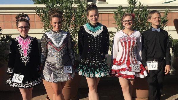 Northern Lights Celtic Dancers at the 2017 Arizona State Championships/Maureen Hall Memorial Feis