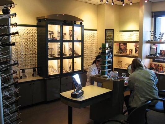 We carry a variety of eyewear, including sunglasses, reading glasses and prescription eyeglasses