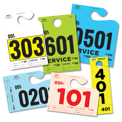 Auto Service Tags