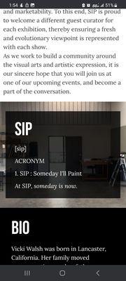 Definition of SIP, from their web site