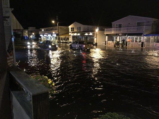 Left stranded my employees in the flood!