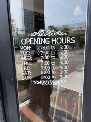 Store hours