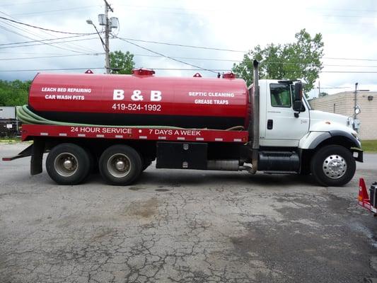 Our new 4000 gallon Tanker Truck