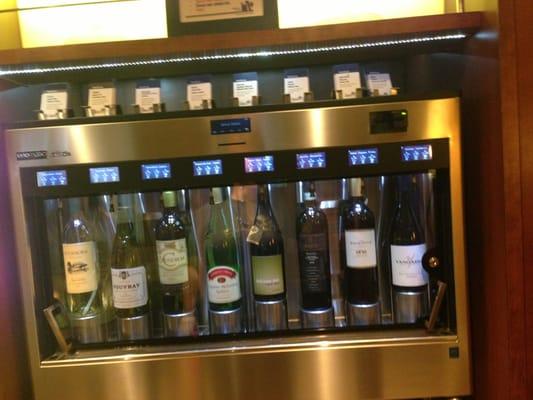 Serve your own wine library bar