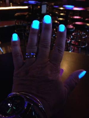 Black light fun...