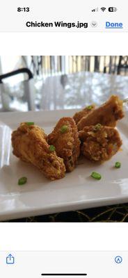 Fried chicken wings