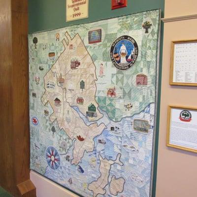 A map quilt