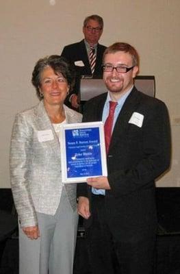 2012 Susan P. Burton award