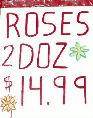 What a bargain for quality roses!