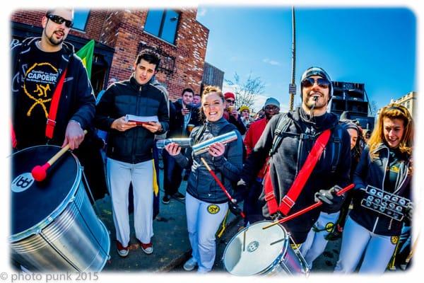 The Michigan center for capoeira at the #MarcheDuNainRouge 

#tmc4c